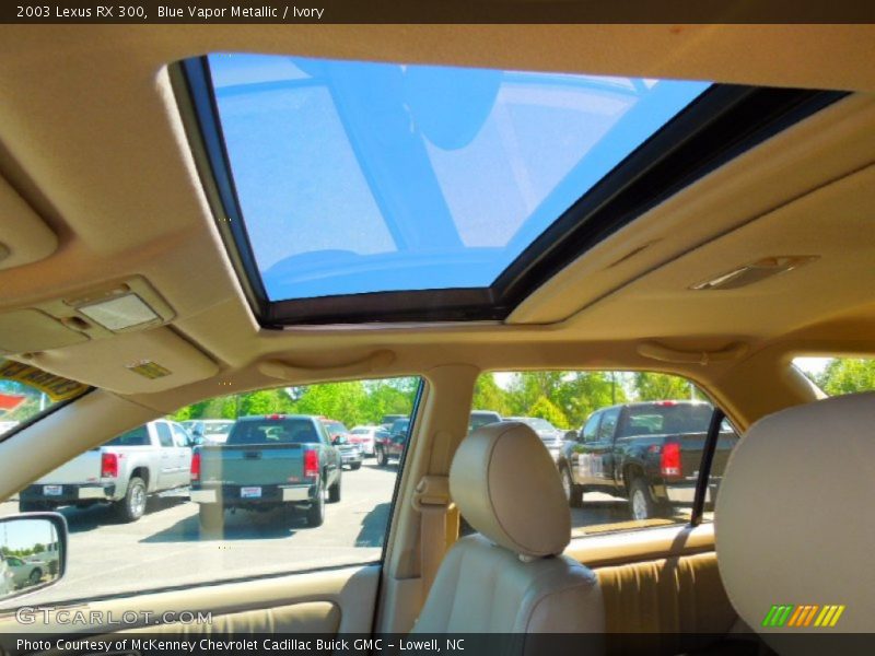 Blue Vapor Metallic / Ivory 2003 Lexus RX 300