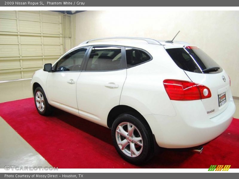 Phantom White / Gray 2009 Nissan Rogue SL