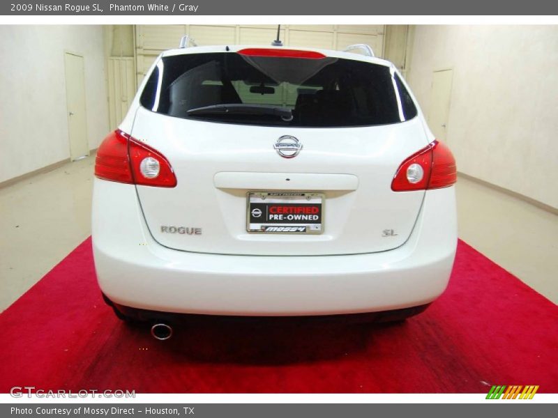 Phantom White / Gray 2009 Nissan Rogue SL