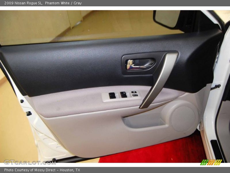 Phantom White / Gray 2009 Nissan Rogue SL