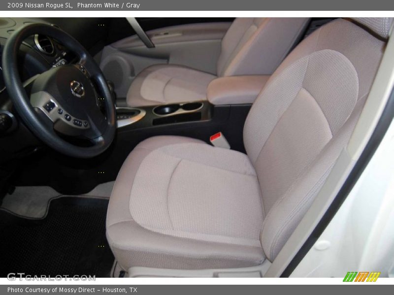Phantom White / Gray 2009 Nissan Rogue SL
