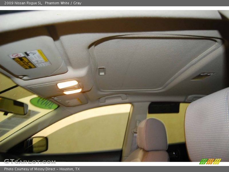 Phantom White / Gray 2009 Nissan Rogue SL