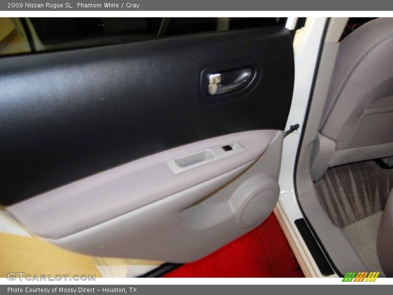 Phantom White / Gray 2009 Nissan Rogue SL