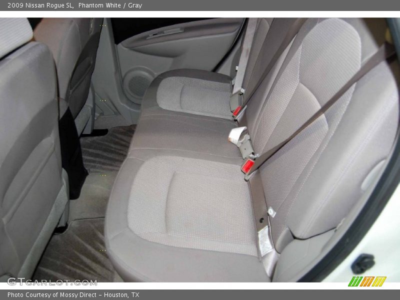 Phantom White / Gray 2009 Nissan Rogue SL