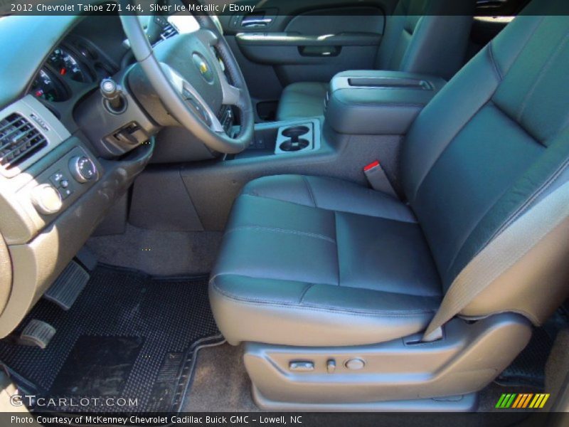Silver Ice Metallic / Ebony 2012 Chevrolet Tahoe Z71 4x4
