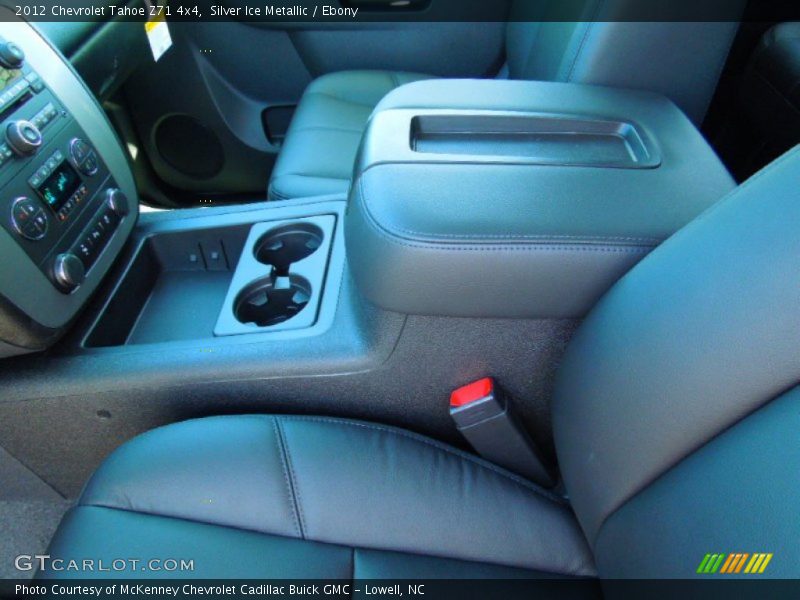 Silver Ice Metallic / Ebony 2012 Chevrolet Tahoe Z71 4x4