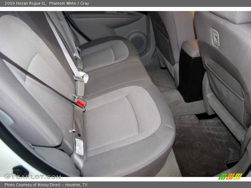 Phantom White / Gray 2009 Nissan Rogue SL
