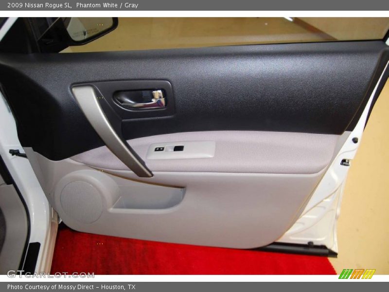 Phantom White / Gray 2009 Nissan Rogue SL