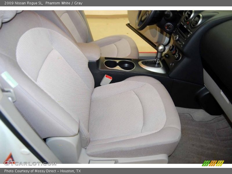 Phantom White / Gray 2009 Nissan Rogue SL