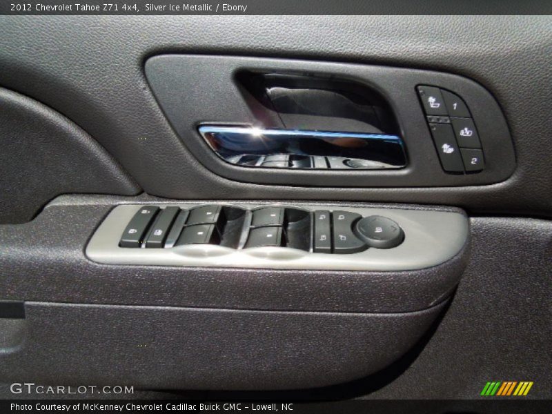 Silver Ice Metallic / Ebony 2012 Chevrolet Tahoe Z71 4x4