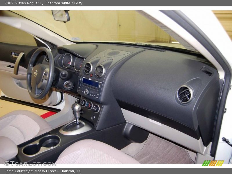 Phantom White / Gray 2009 Nissan Rogue SL