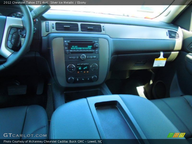 Silver Ice Metallic / Ebony 2012 Chevrolet Tahoe Z71 4x4