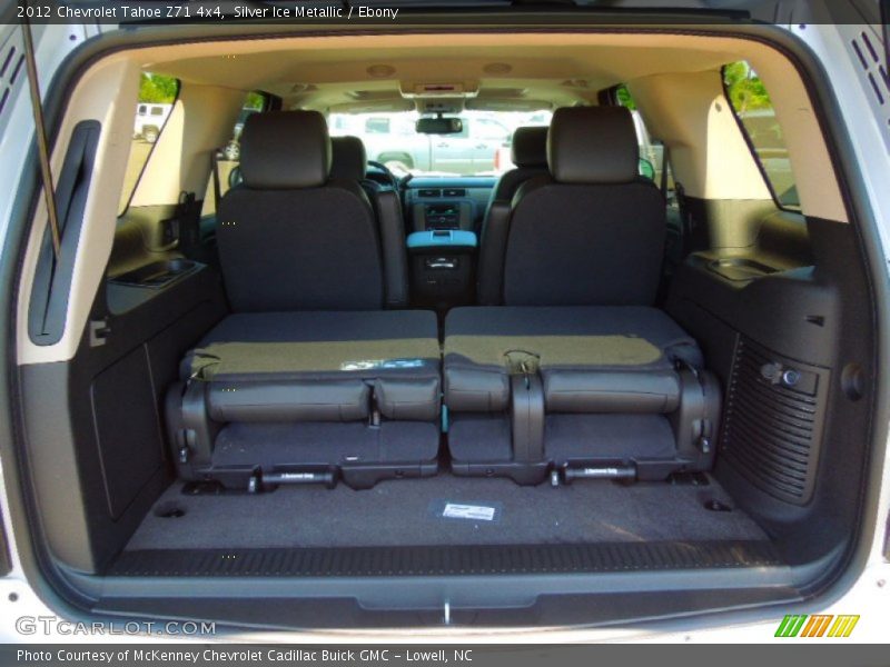 Silver Ice Metallic / Ebony 2012 Chevrolet Tahoe Z71 4x4