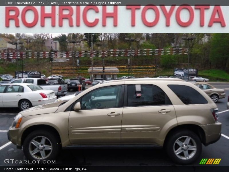 Sandstone Metallic / Light Cashmere 2006 Chevrolet Equinox LT AWD