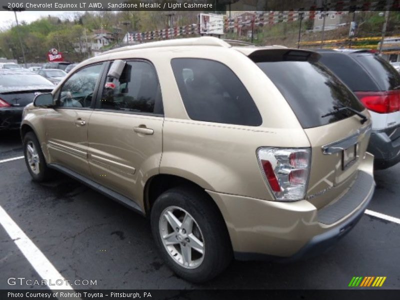 Sandstone Metallic / Light Cashmere 2006 Chevrolet Equinox LT AWD
