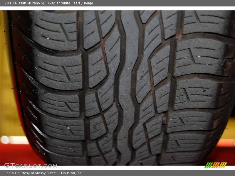Glacier White Pearl / Beige 2010 Nissan Murano SL