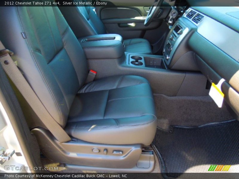 Silver Ice Metallic / Ebony 2012 Chevrolet Tahoe Z71 4x4