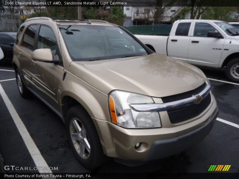 Sandstone Metallic / Light Cashmere 2006 Chevrolet Equinox LT AWD