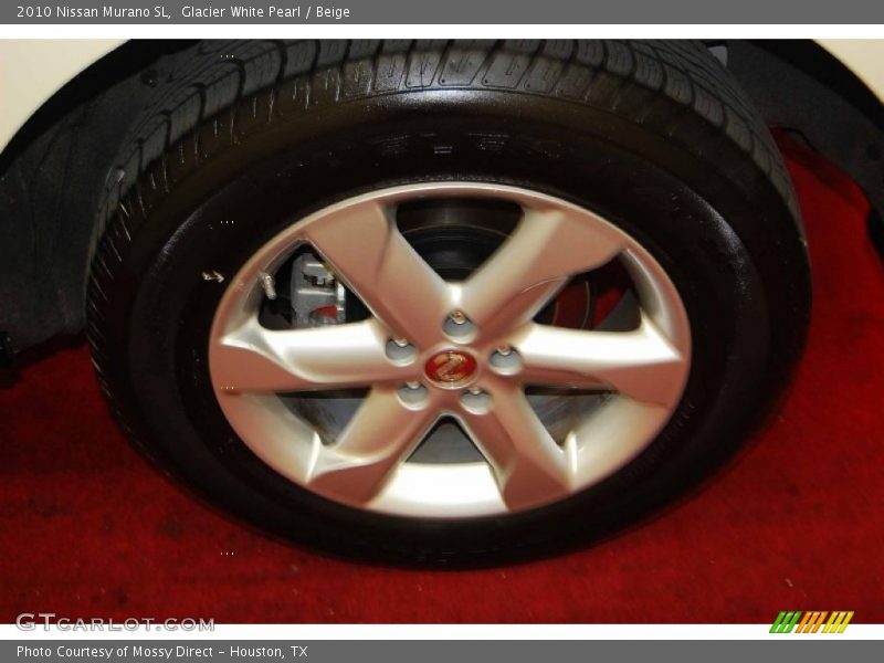 Glacier White Pearl / Beige 2010 Nissan Murano SL