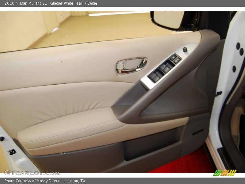 Glacier White Pearl / Beige 2010 Nissan Murano SL