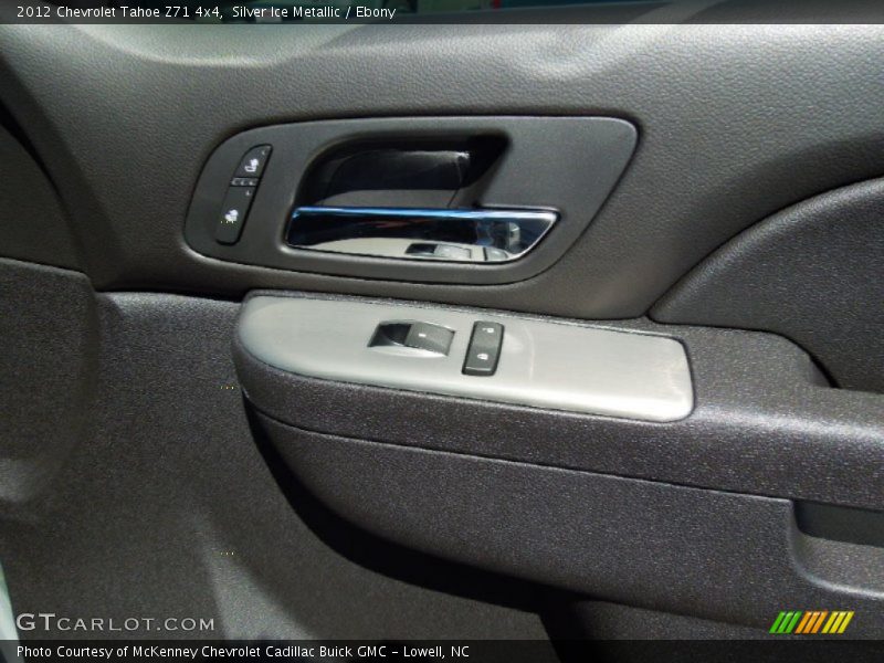 Silver Ice Metallic / Ebony 2012 Chevrolet Tahoe Z71 4x4