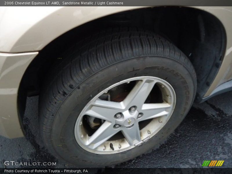 Sandstone Metallic / Light Cashmere 2006 Chevrolet Equinox LT AWD
