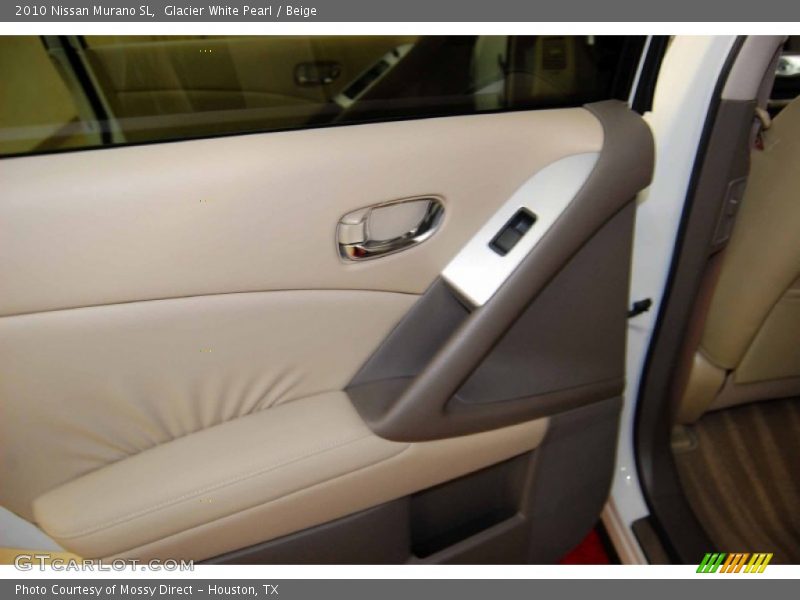 Glacier White Pearl / Beige 2010 Nissan Murano SL