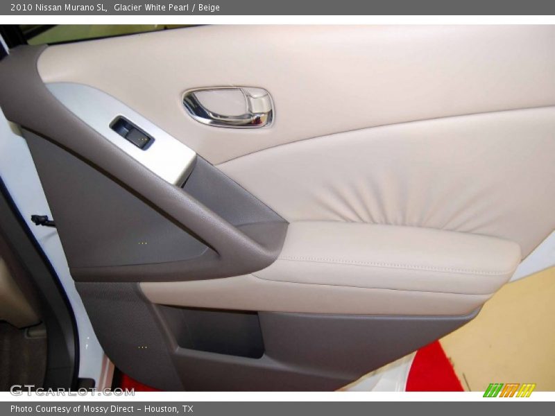 Glacier White Pearl / Beige 2010 Nissan Murano SL