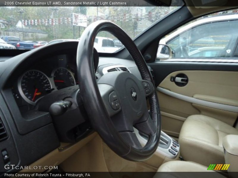 Sandstone Metallic / Light Cashmere 2006 Chevrolet Equinox LT AWD