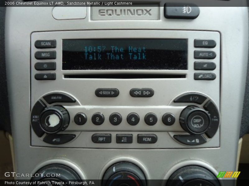 Sandstone Metallic / Light Cashmere 2006 Chevrolet Equinox LT AWD