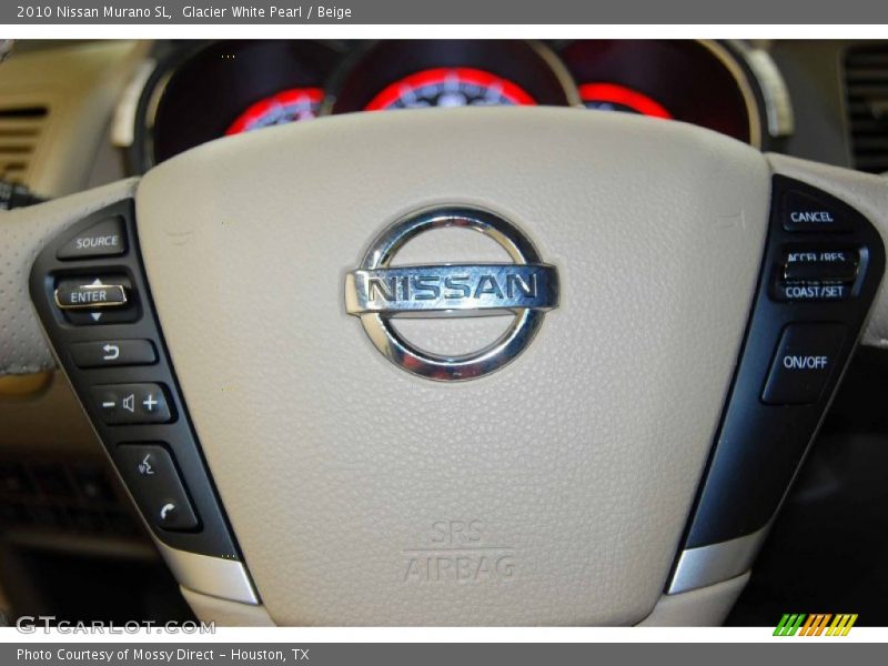 Glacier White Pearl / Beige 2010 Nissan Murano SL