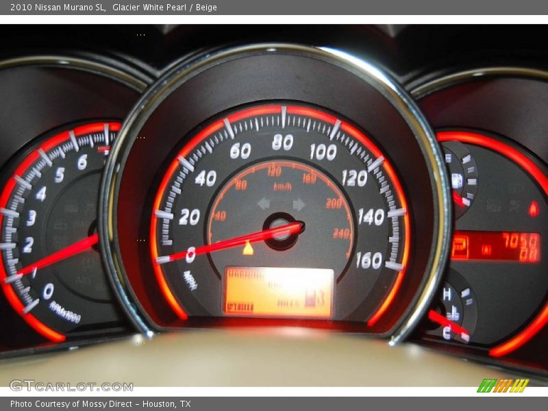 Glacier White Pearl / Beige 2010 Nissan Murano SL