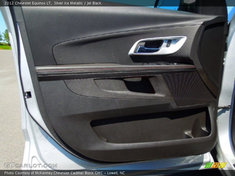 Silver Ice Metallic / Jet Black 2012 Chevrolet Equinox LT