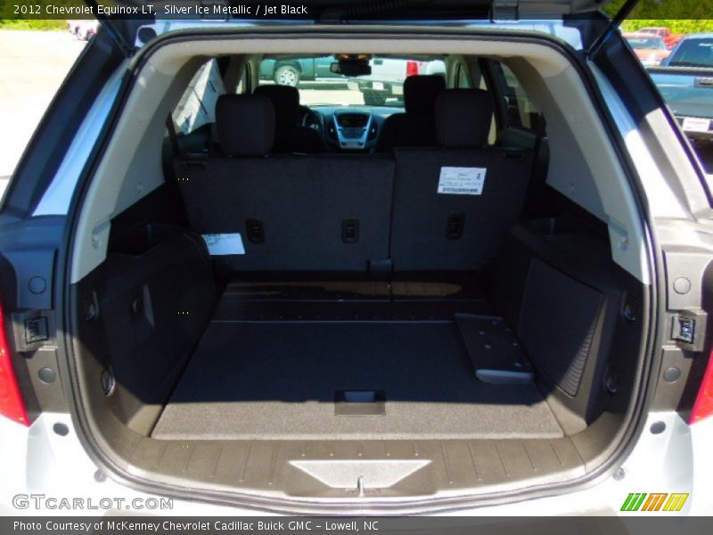 Silver Ice Metallic / Jet Black 2012 Chevrolet Equinox LT