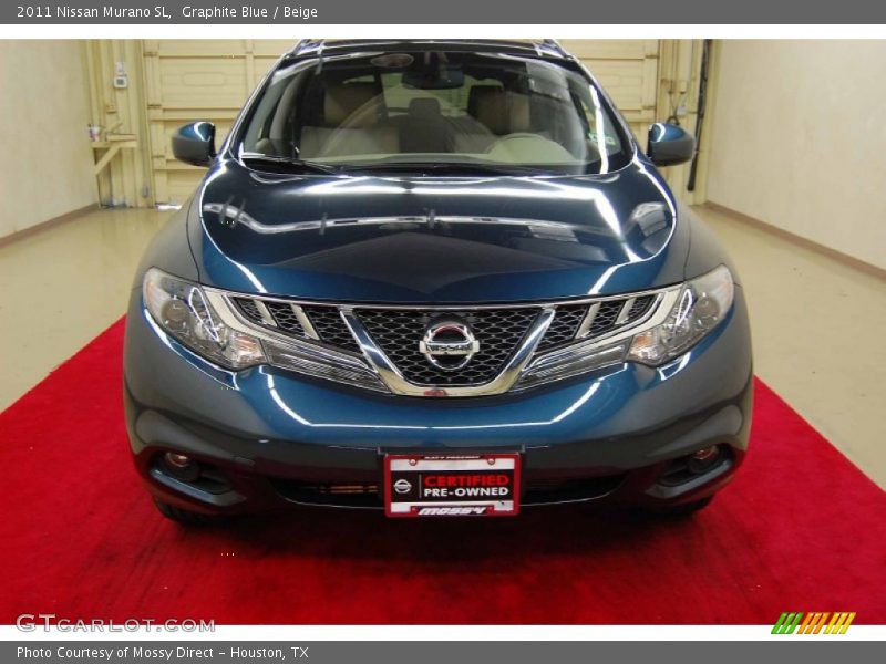 Graphite Blue / Beige 2011 Nissan Murano SL