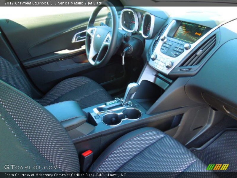Silver Ice Metallic / Jet Black 2012 Chevrolet Equinox LT