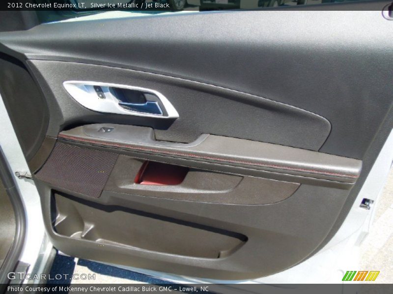 Silver Ice Metallic / Jet Black 2012 Chevrolet Equinox LT