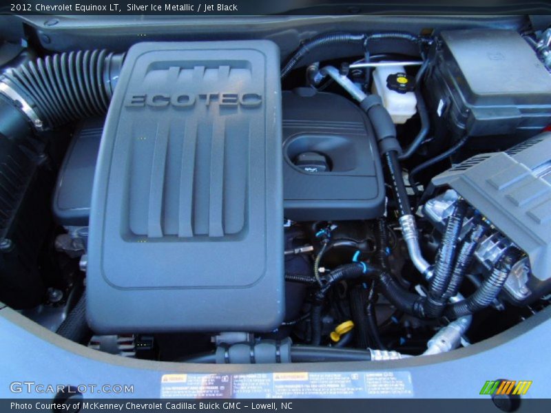 Silver Ice Metallic / Jet Black 2012 Chevrolet Equinox LT