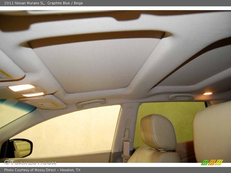 Graphite Blue / Beige 2011 Nissan Murano SL
