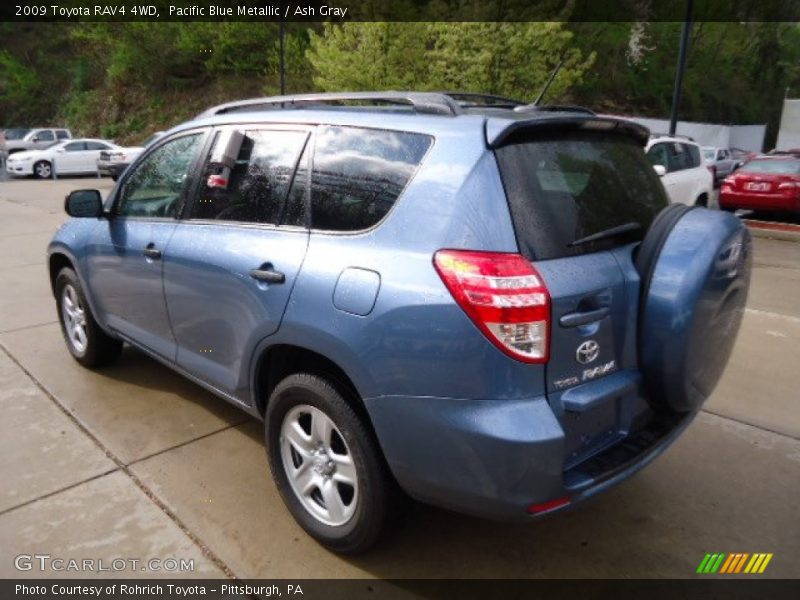 Pacific Blue Metallic / Ash Gray 2009 Toyota RAV4 4WD
