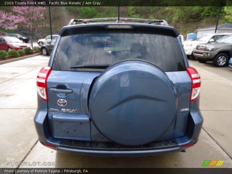 Pacific Blue Metallic / Ash Gray 2009 Toyota RAV4 4WD