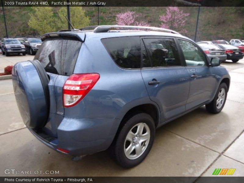 Pacific Blue Metallic / Ash Gray 2009 Toyota RAV4 4WD