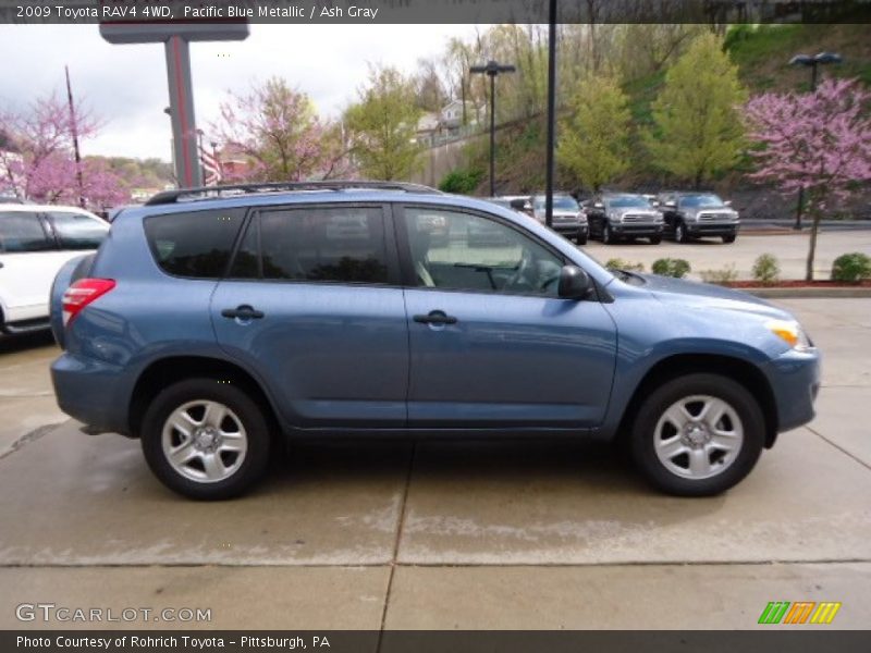 Pacific Blue Metallic / Ash Gray 2009 Toyota RAV4 4WD
