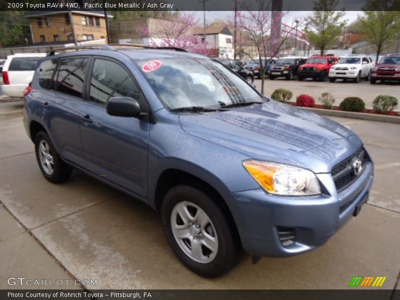 Pacific Blue Metallic / Ash Gray 2009 Toyota RAV4 4WD