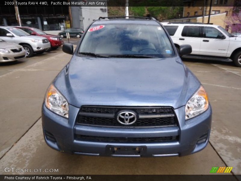 Pacific Blue Metallic / Ash Gray 2009 Toyota RAV4 4WD