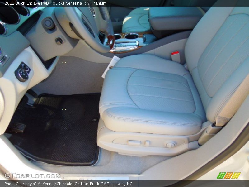 Quicksilver Metallic / Titanium 2012 Buick Enclave FWD