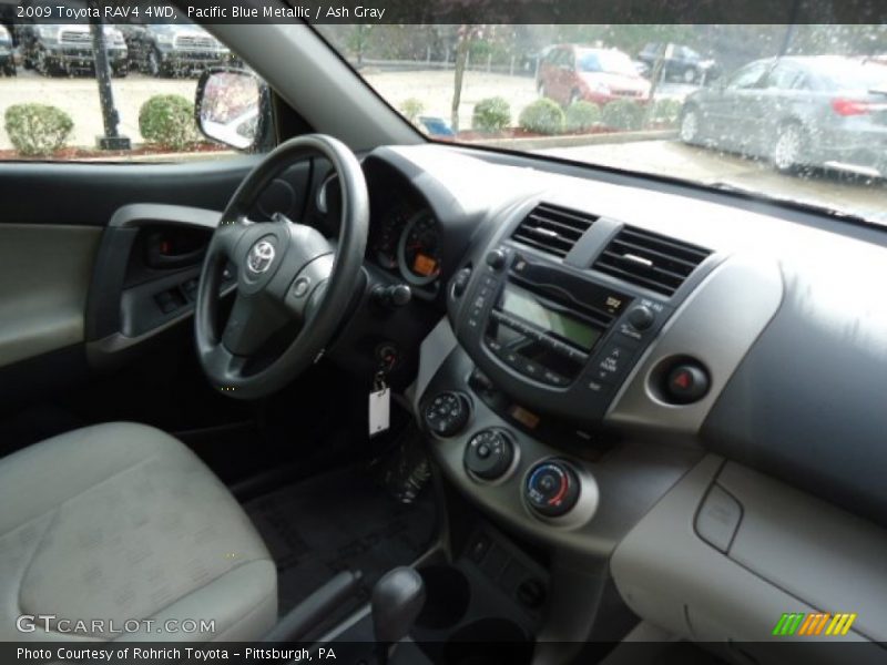 Pacific Blue Metallic / Ash Gray 2009 Toyota RAV4 4WD