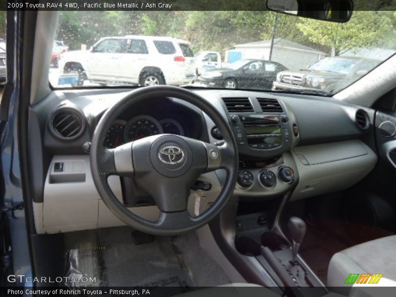Pacific Blue Metallic / Ash Gray 2009 Toyota RAV4 4WD
