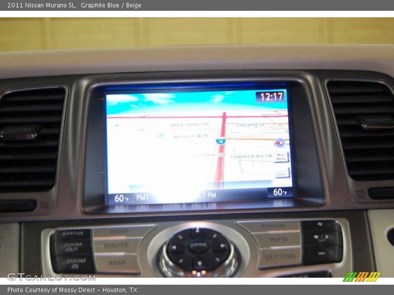 Graphite Blue / Beige 2011 Nissan Murano SL