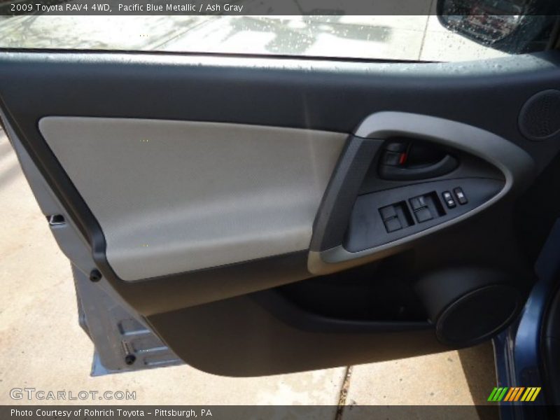 Pacific Blue Metallic / Ash Gray 2009 Toyota RAV4 4WD